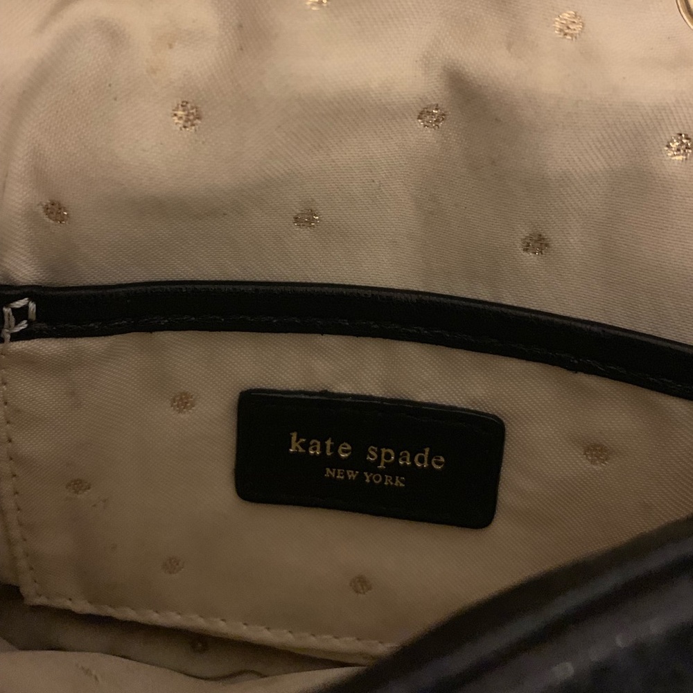 Kate Spade Gold and Leather Purse ! - Picture 5 of 5